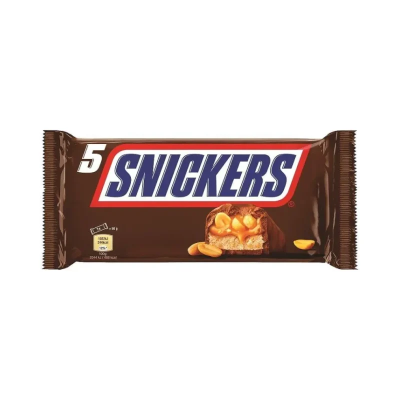 Шоколадов десерт SNICKERS пакет 5 бр - Snickers