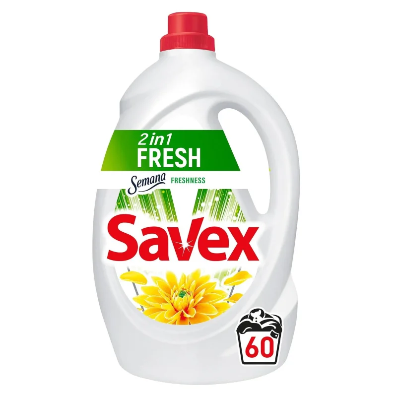 Гел за пране SAVEX Fresh 3.3 л 60 дози - Savex