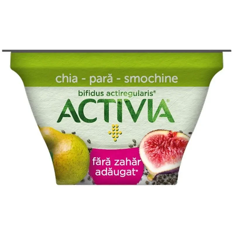 ACTIVIA без добавена захар круша,смокиня,чиа 150 гр - ACTIVIA