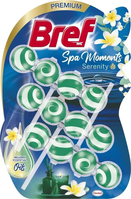 WC блок BREF Premium Spa Moments Serenity 3x50 г - BREF