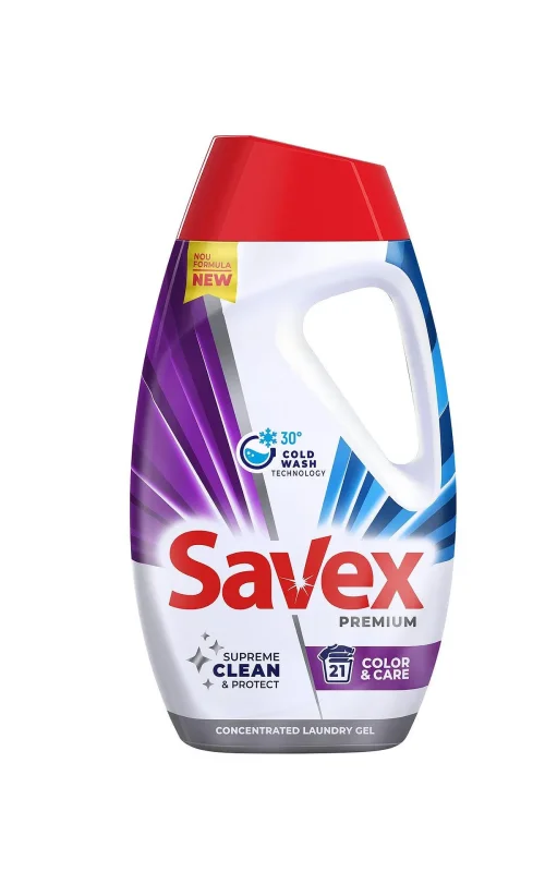 Гел за пране SAVEX Premium Color&Care 21 дози - Savex