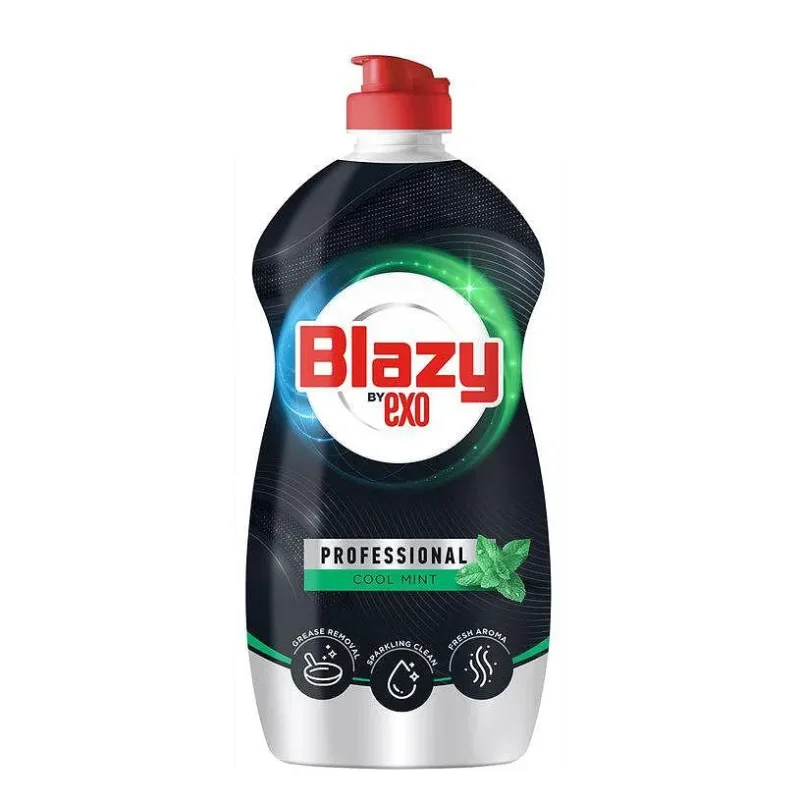 Препарат за съдове BLAZY Professional Cool Mint 400 мл - BLAZY
