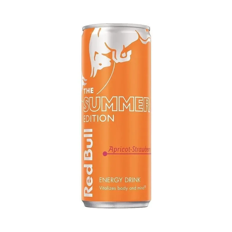Енергийна напитка RED BULL кайсия и ягода 250 мл. - Red Bull