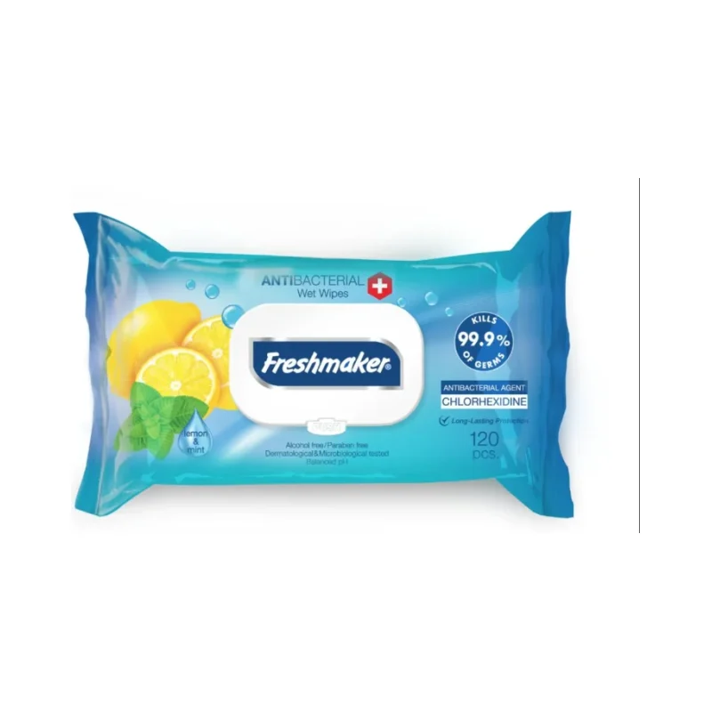 Мокри кърпи FRESHMAKER JUMBO 120 бр.