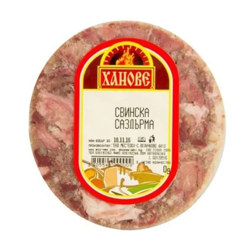Саздърма свинска ХАНОВЕ 180 гр - ХАНОВЕ