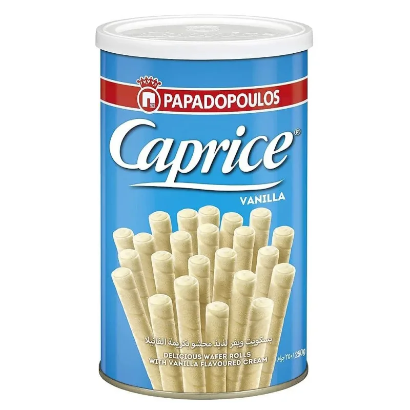 Пурички CAPRICE ванилия 115 гр. - Papadopoulos