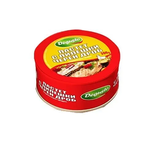 Пастет с пилешки дроб DEGUSTO 300 гр.