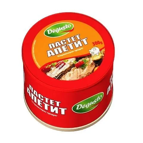 Пастет апетит DEGUSTO 300 гр.