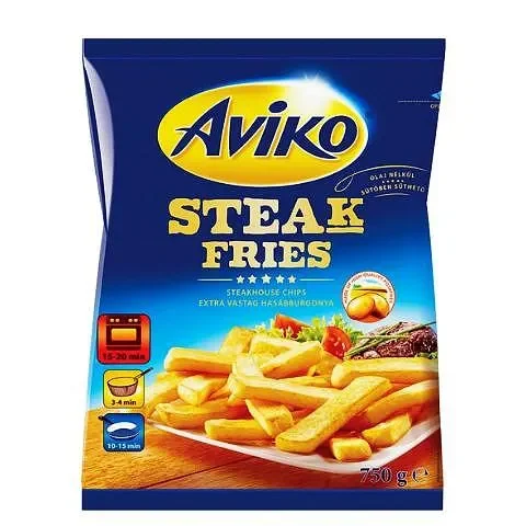 Замразени картофи AVIKO стекхаус 750 гр.