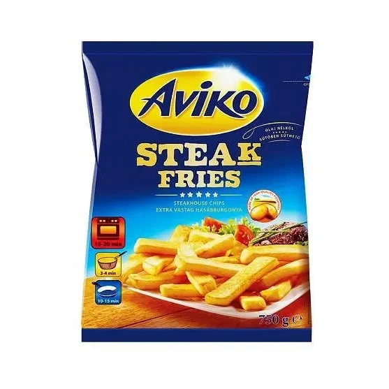 Замразени картофи AVIKO стекхаус 750 гр. - AVIKO