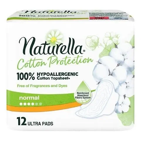 Дамски превръзки NATURELLA Cotton Normal 12 бр. - NATURELLA