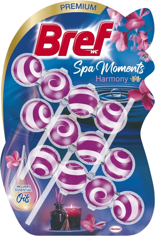 WC блок BREF Premium Spa Moments Harmony 3x50 г - BREF