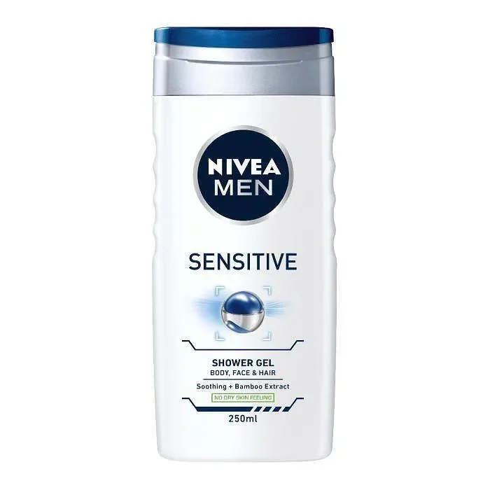 Душ гел NIVEA MEN Sensitive 250 мл. - Nivea