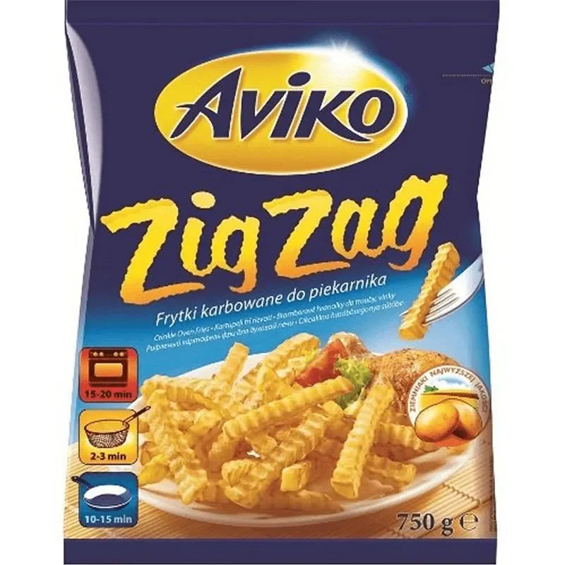 Замразени картофи AVIKO къдрави 750 гр. - AVIKO