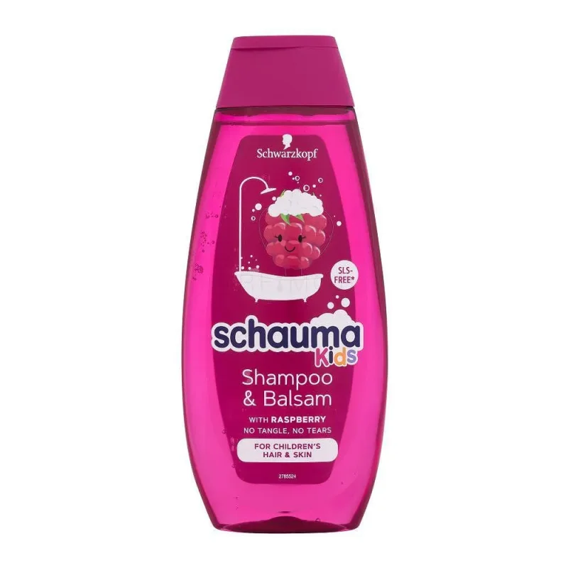 Шампоан SCHAUMA Kids raspberry 400 мл. - SCHAUMA