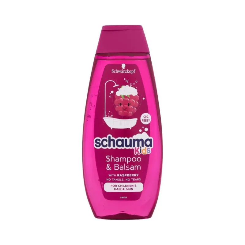 Шампоан SCHAUMA Kids raspberry 400 мл. - SCHAUMA