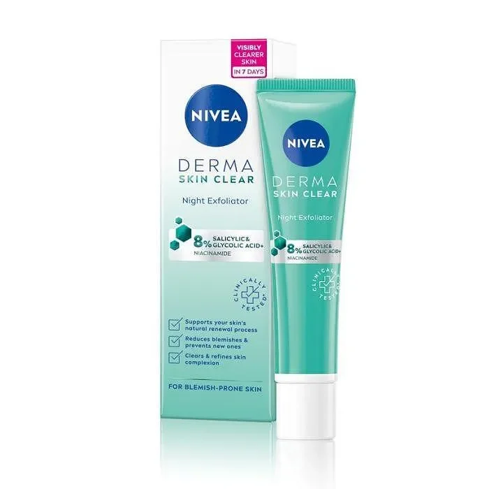 Ексфолиант NIVEA Derma Skin Clear 40 мл. - NIVEA