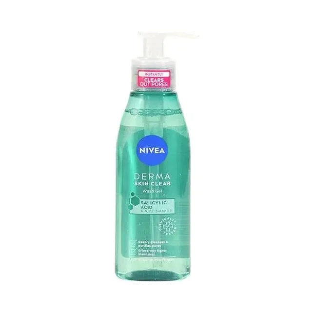 Гел за лице NIVEA Derma Skin Clear 150 мл. - Nivea