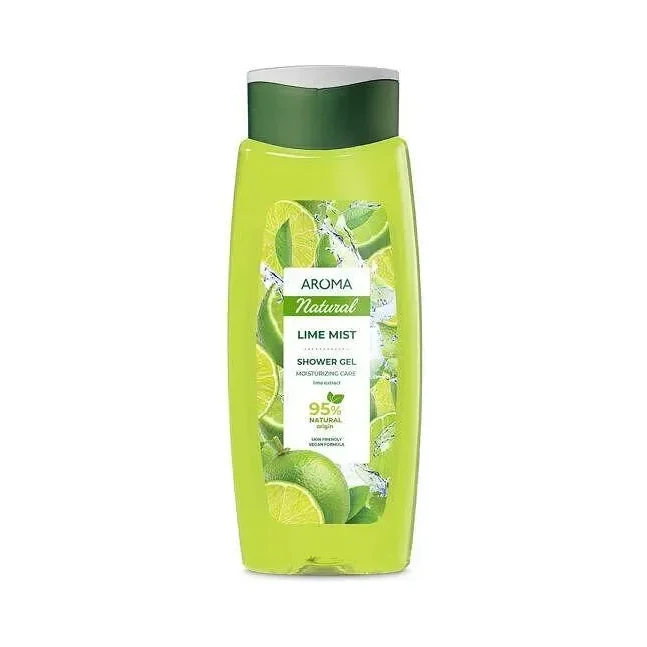 Душ гел AROMA Natural Lime Mist 400 мл. - AROMA