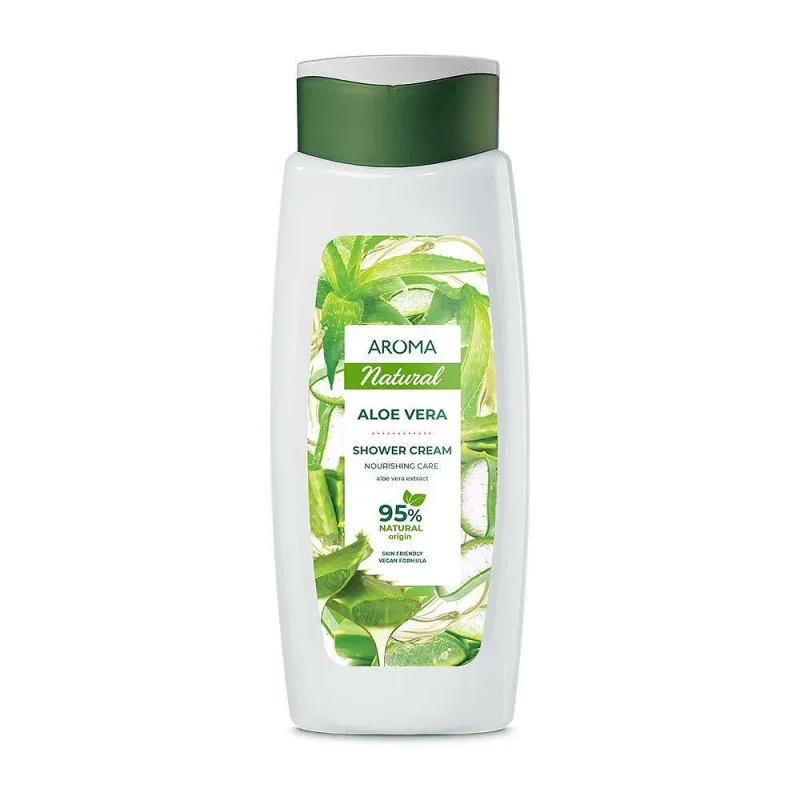 Душ гел AROMA Natural Aloe Vera 400 мл.