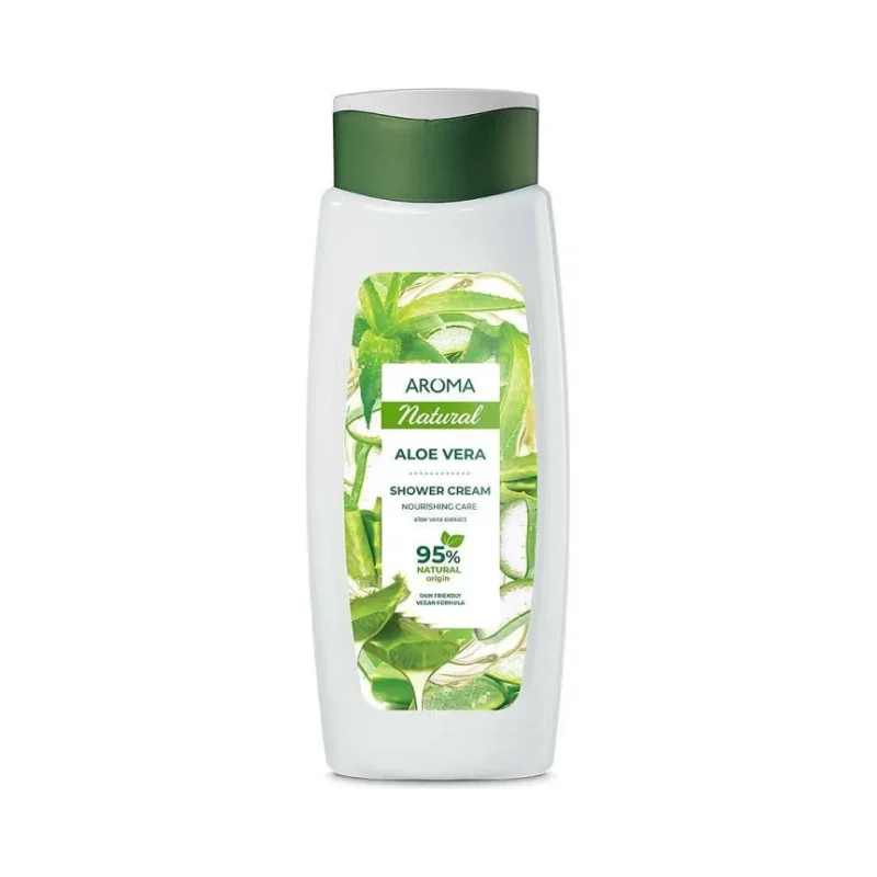 Душ гел AROMA Natural Aloe Vera 400 мл.