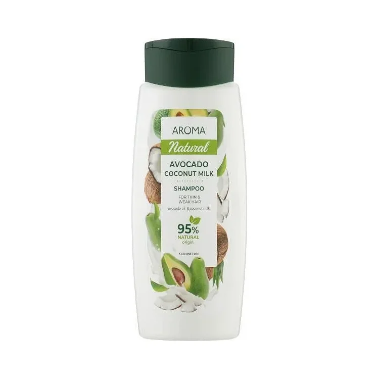 Шампоан AROMA Natural Avocado/Coco 400 мл. - AROMA