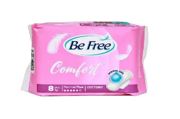 Превръзки BE FREE Comfort night памук 7 бр. - BE FREE