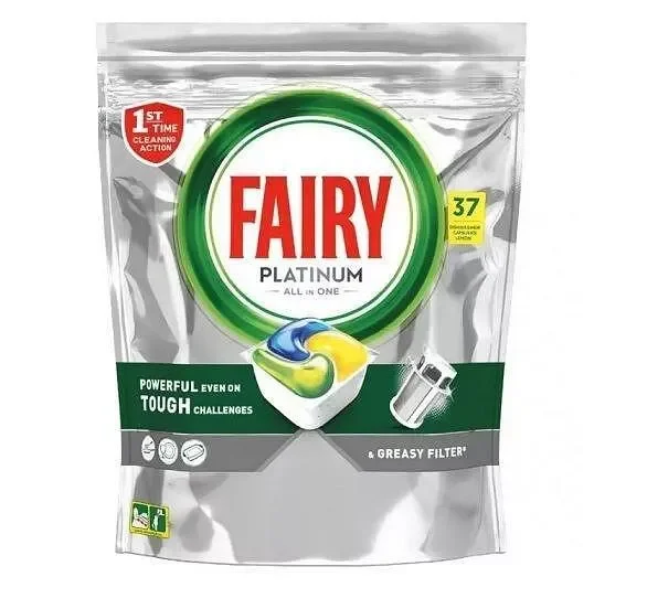 Таблетки за съдомиялна FAIRY Platinum 37 бр. - FAIRY