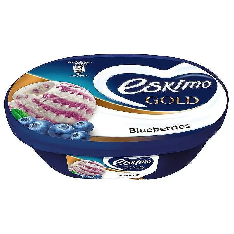 Сладолед ESKIMO Gold боровинка 450 гр. - ESKIMO