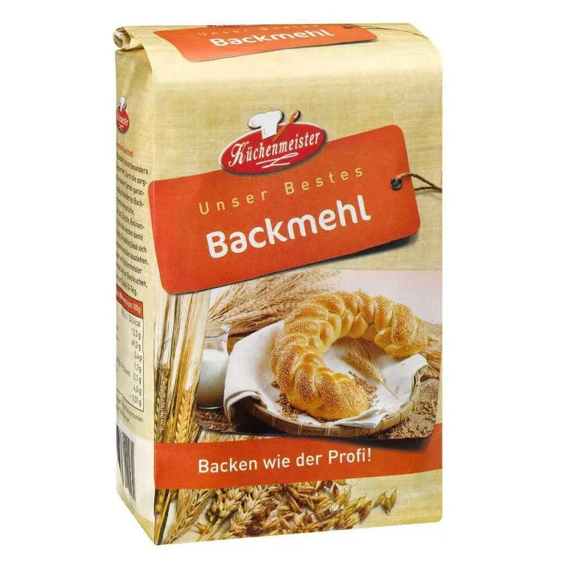 Високопротеиново брашно KUECHENMEISTER 1кг - KUCHENMEISTER