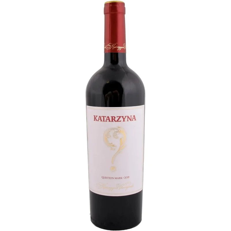 Вино червено QUESTION MARK 14.5% 750мл - KATARZYNA
