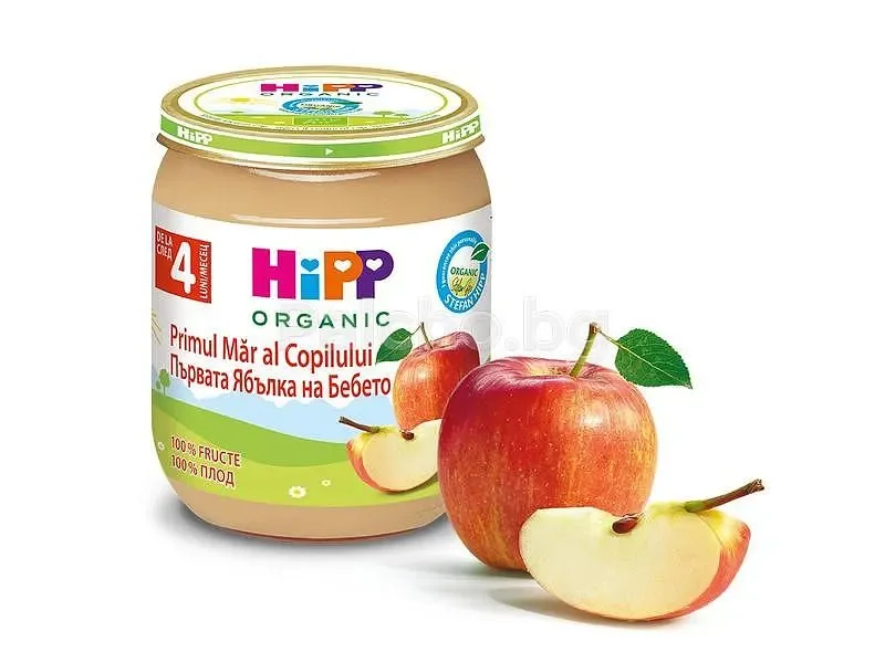 Пюре HIPP Bio ябълки 125 гр. - HIPP