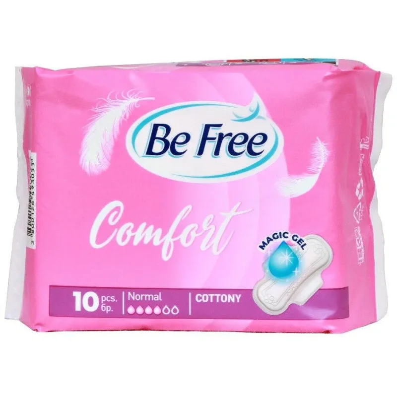 Превръзки BE FREE Comfort памук 10 бр.