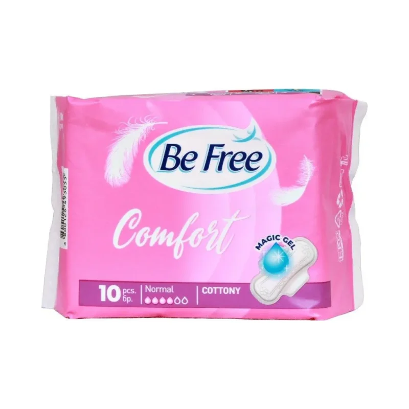 Превръзки BE FREE Comfort памук 10 бр. - BE FREE