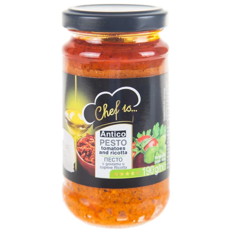 Песто CHEF IS росо с рикота 190 гр. - CHEF IS