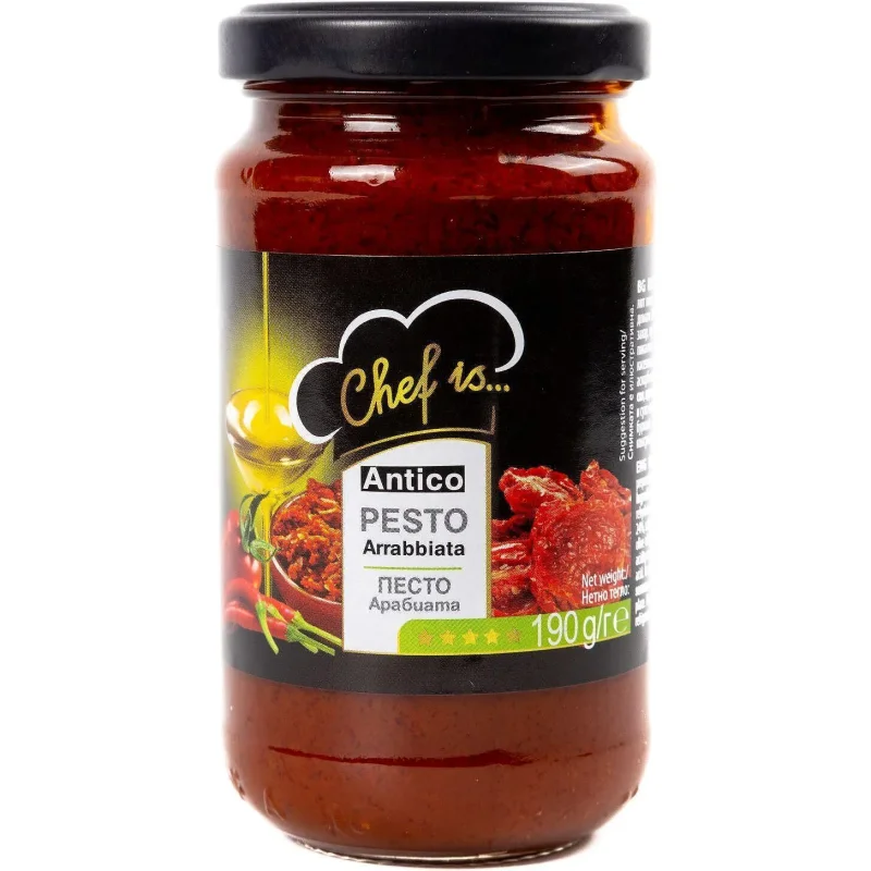 Песто CHEF IS Арабиата 190 гр. - CHEF IS