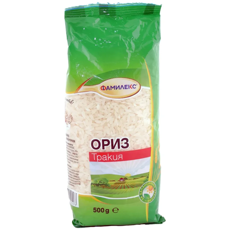 Ориз ФАМИЛЕКС Тракия 500 гр.