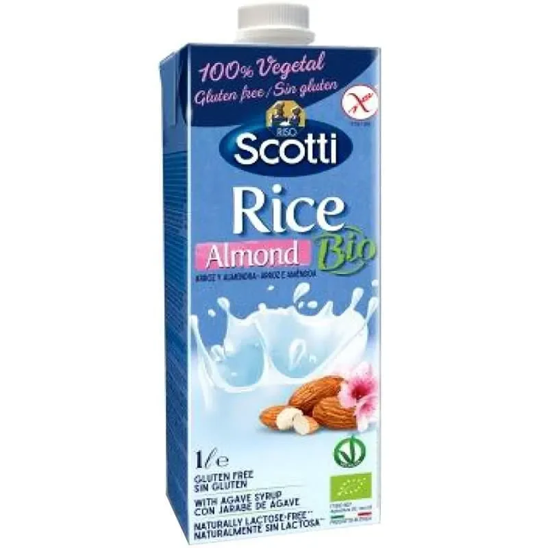 Напитка SCOTTI BIO оризова с бадем 1 л. - SCOTTI BIO