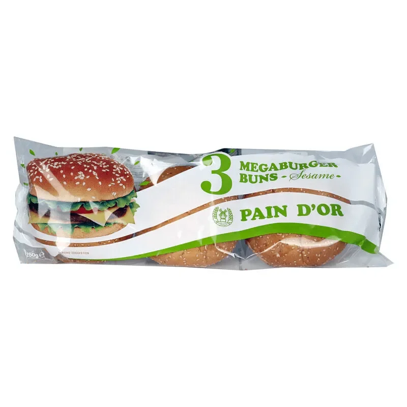 Мега бъргър PAIN D'OR сусам 250 гр. - PAN D'OR