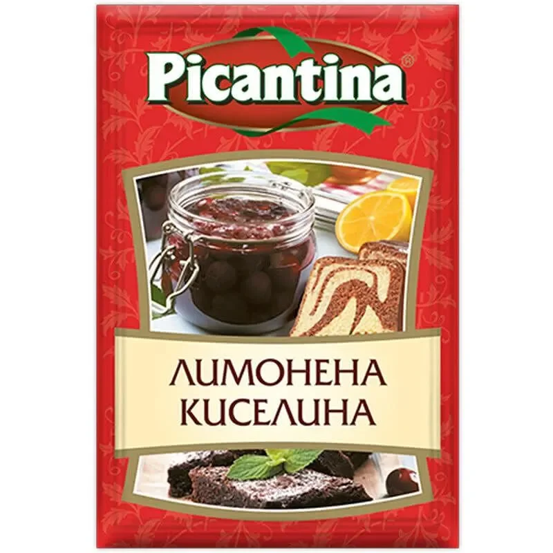 Лимонена киселина ПИКАНТИНА, 10 гр. - PICANTINA
