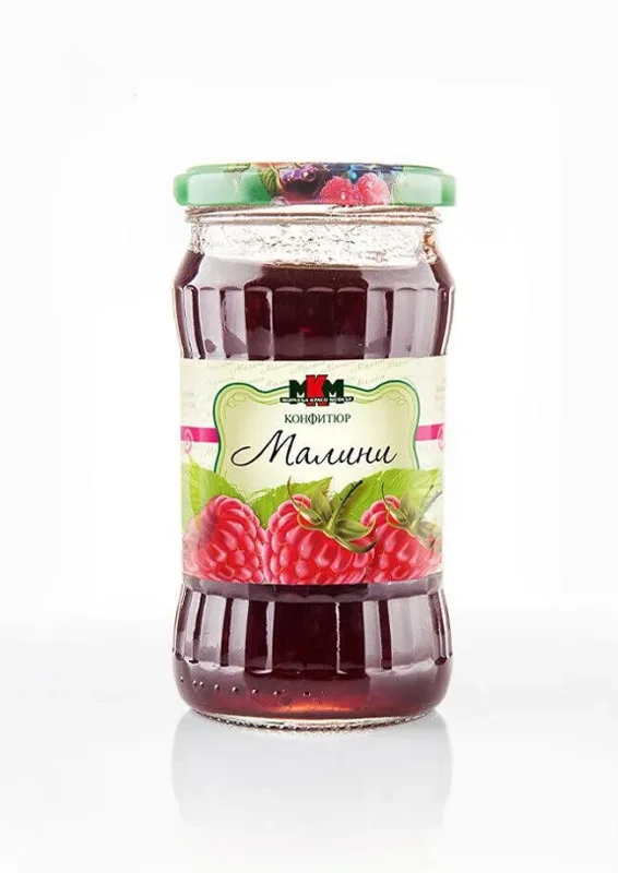 Конфитюр МКМ малина 350 гр.