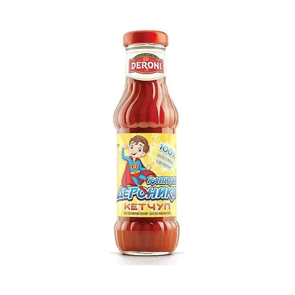 Кетчуп DERONI капитан дерони 340 гр.