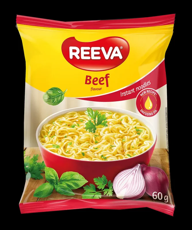 Инстантни спагети REEVA телешко 60 гр.