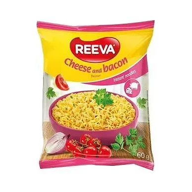 Инстантни спагети REEVA сирене и бекон 60 гр.