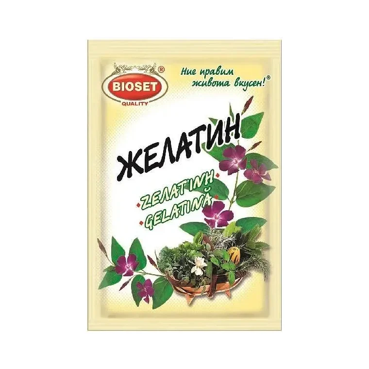 Желатин БИОСЕТ 10 гр. - BIOSET