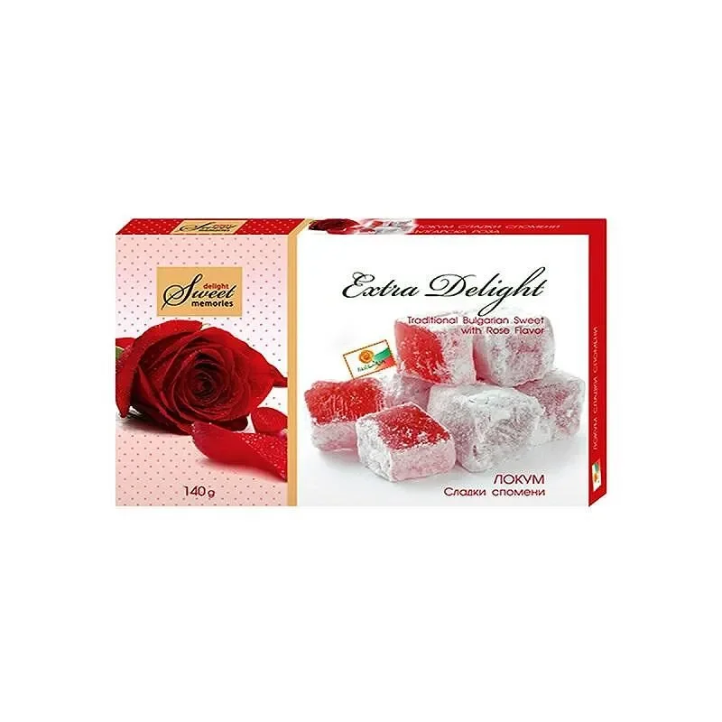 Локум Sweet Memories Eкстра с роза 140 гр.