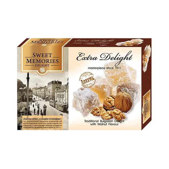 Локум Sweet Memories Eкстра с орехи 140 гр.