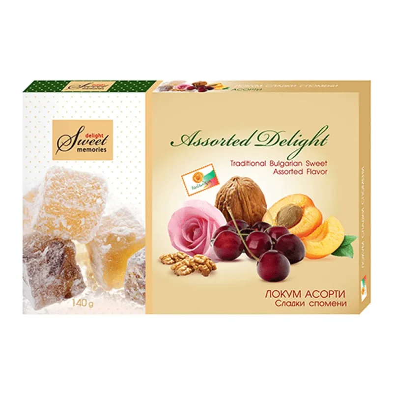 Локум Sweet Memories Екстра асорти 140 гр.