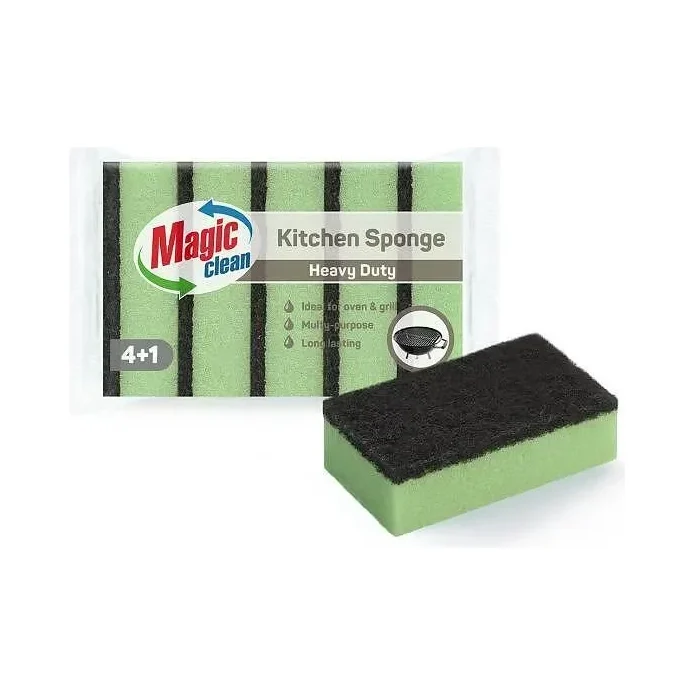 Домакинска гъба MAGIC CLEAN 4+1 бр. - MAGIC CLEAN