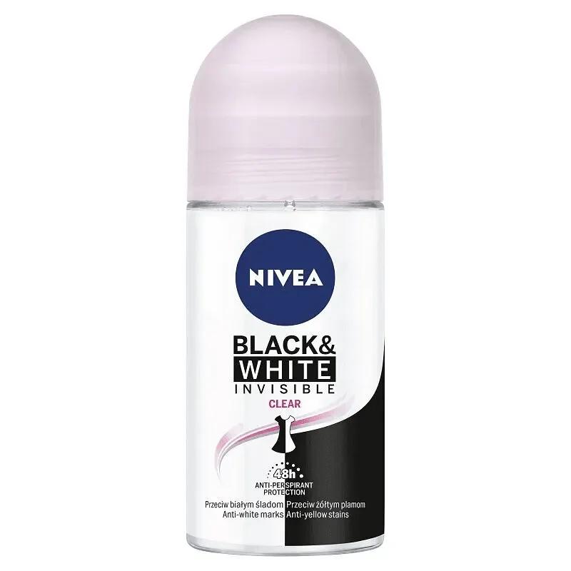 Рол он NIVEA Clear Invisible B&W 50 мл. - NIVEA
